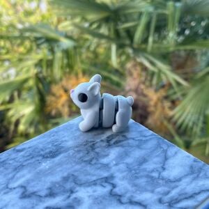 Gri Tavşan - Hareketli Figür