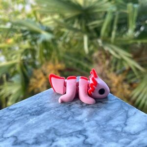 PEMBE AKSOLOT (SEMENDER) - HAREKETLİ FİGÜR