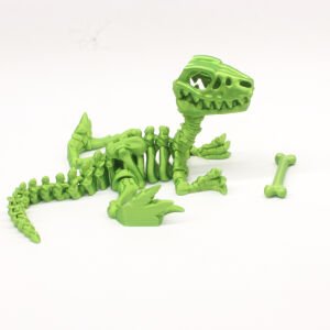 RAPTOR FOSİL 3D HAREKETLİ MODEL YEŞİL