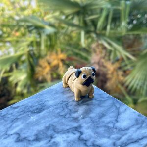 Pug Köpek - Hareketli Figür