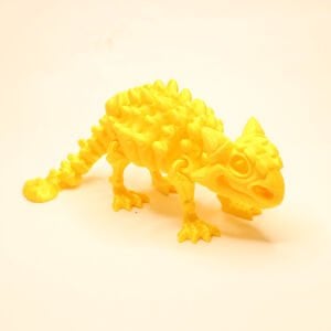 ANKYLOSAURUS FOSİL DİNAZOR 3D HAREKETLİ MODEL SARI