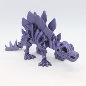 STEGOSAURUS FOSİL 3D HAREKETLİ MODEL MOR