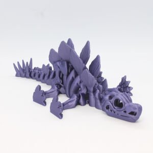 STEGOSAURUS FOSİL 3D HAREKETLİ MODEL MOR