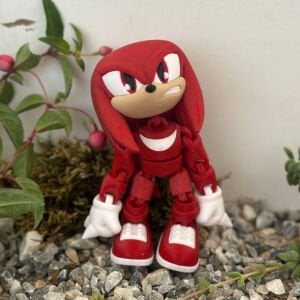 Sonic the Hedgehog - Knuckles Hareketli Dev Figür