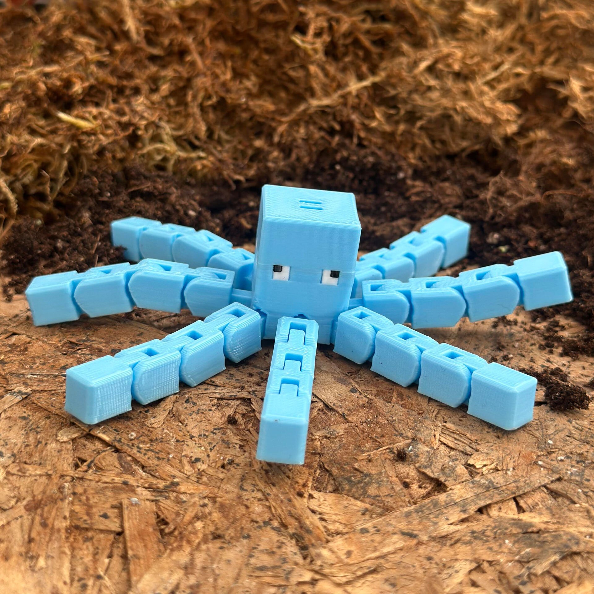 Ahtapot - Minecraft Figürü