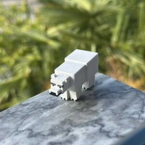 Kutup Ayısı -  Minecraft Figürü