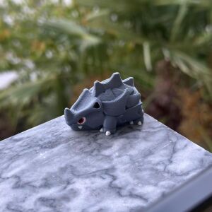 Rhyhorn #0111 Pokemon Figürü