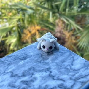 Gri Kedi - Hareketli Figür