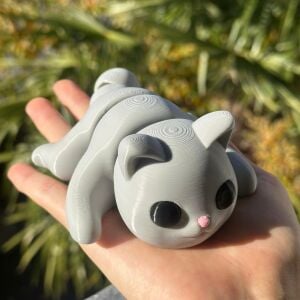 Gri Kedi - Dev Hareketli Figür