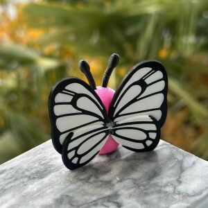 Pink Butterfree Pokemon Figürü