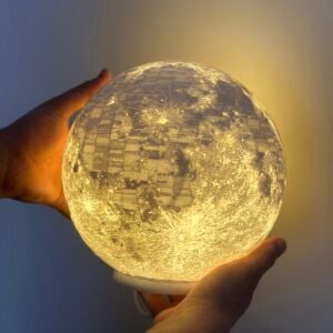 Büyük Ay - Dekoratif Gece Lambası