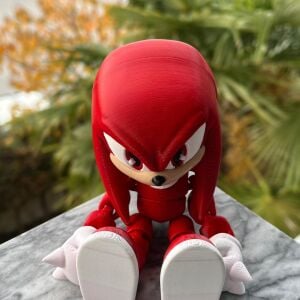 Sonic the Hedgehog - Knuckles Hareketli Dev Figür