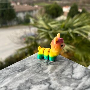 Renkli Lama - Hareketli Figür