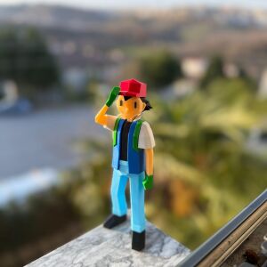 Ash Ketchum Pokemon Figürü