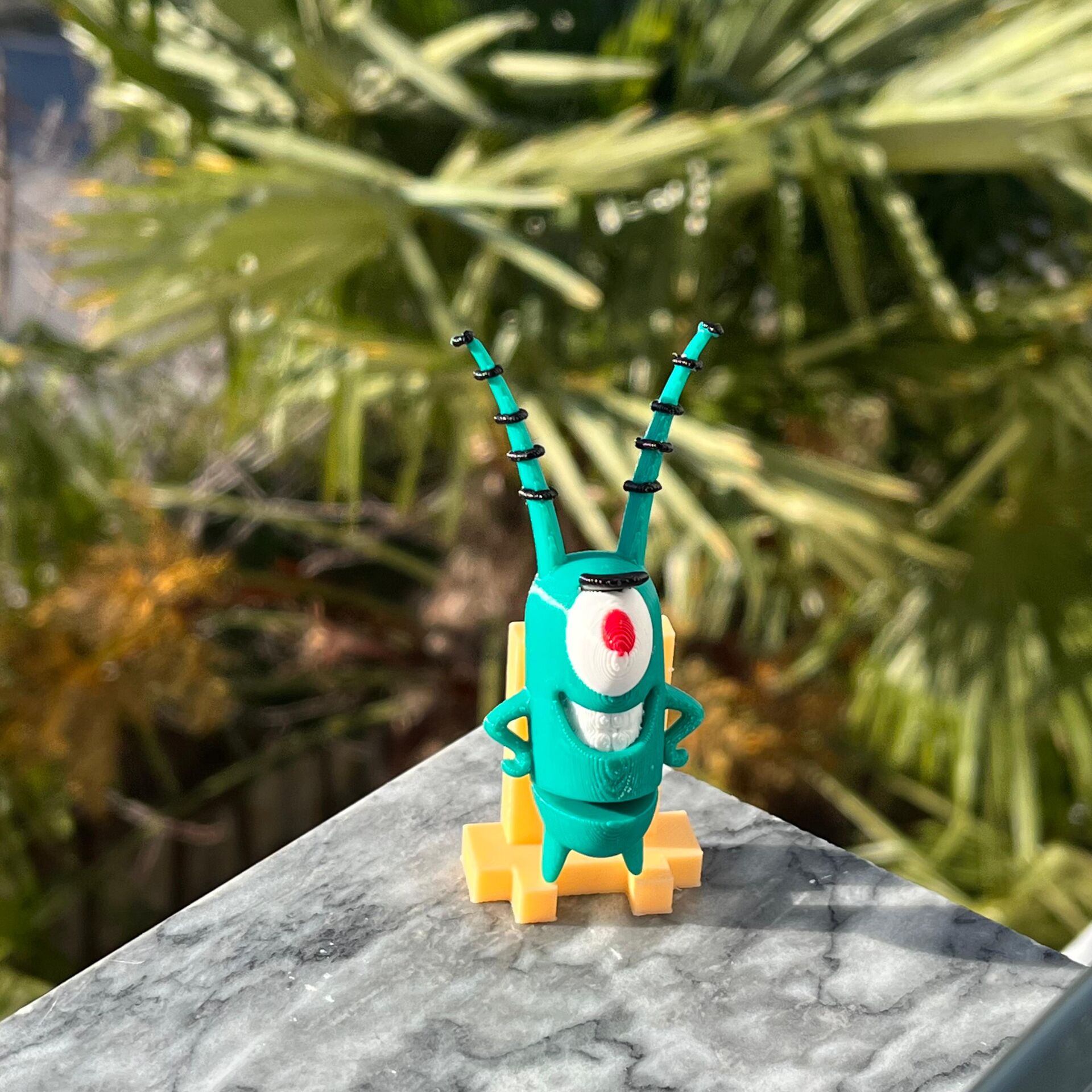 Plankton - Sünger Bob Kare Pantalon Figürü