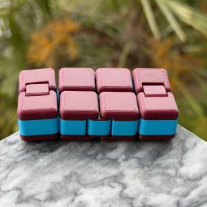 Sonsuz Küp Bordo-Mavi